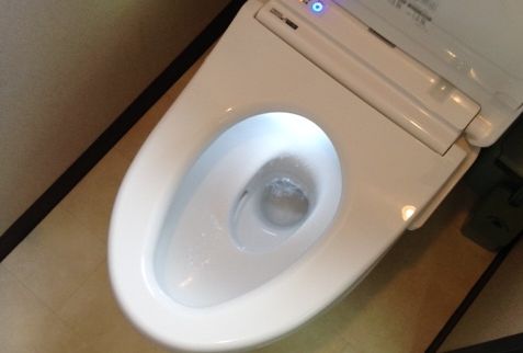 水が出てる!