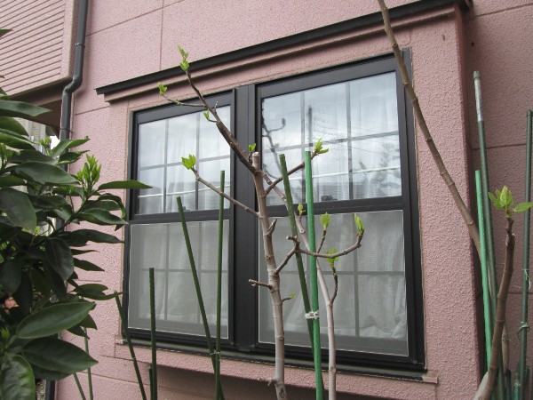 面格子取り付け前
